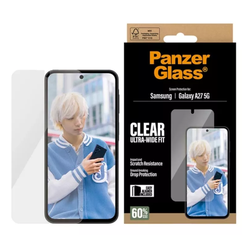 PanzerGlass Ultra-Wide Fit EasyAligner Pellicola proteggischermo per Samsung Galaxy A27 5G