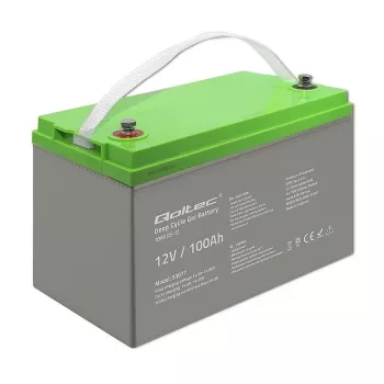 Qoltec 53077 Batteria per UPS al piombo-acido sigillata (VRLA) 12V 100Ah