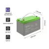Qoltec 53077 Batteria per UPS al piombo-acido sigillata (VRLA) 12V 100Ah