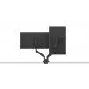 BenQ BDL01 Ergo Arm Braccio per doppio monitor, Nero