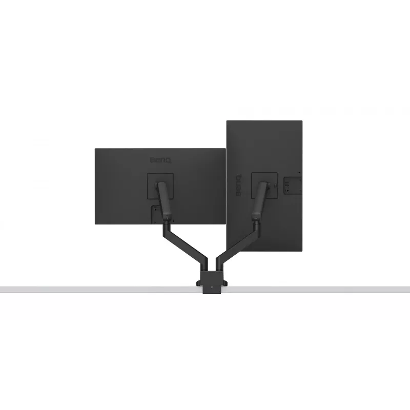 BenQ BDL01 Ergo Arm Braccio per doppio monitor, Nero