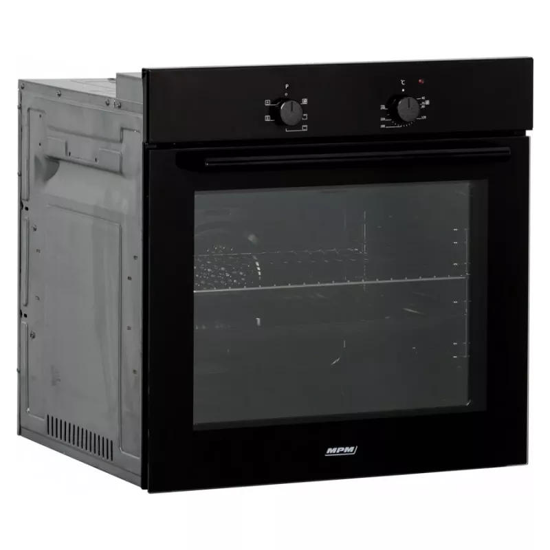 MPM MPM-63-BO-12T forno elettrico da incasso 65L nero/acciaio inox