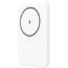 YENKEE Power Bank 501 WH SILIC 5000mAh MagSafe PD 20W bianco