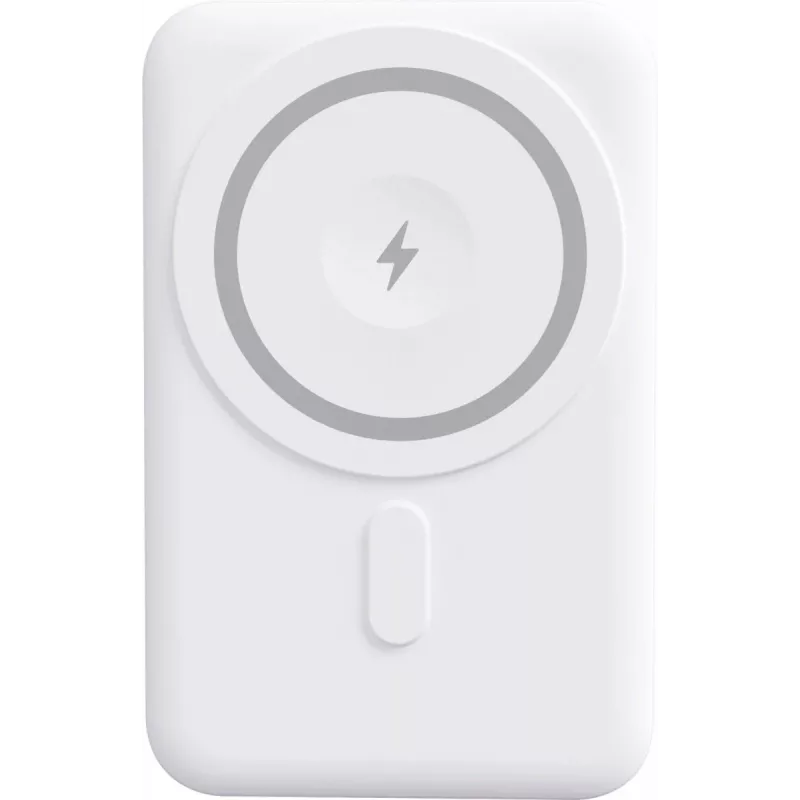 YENKEE Power Bank 501 WH SILIC 5000mAh MagSafe PD 20W bianco