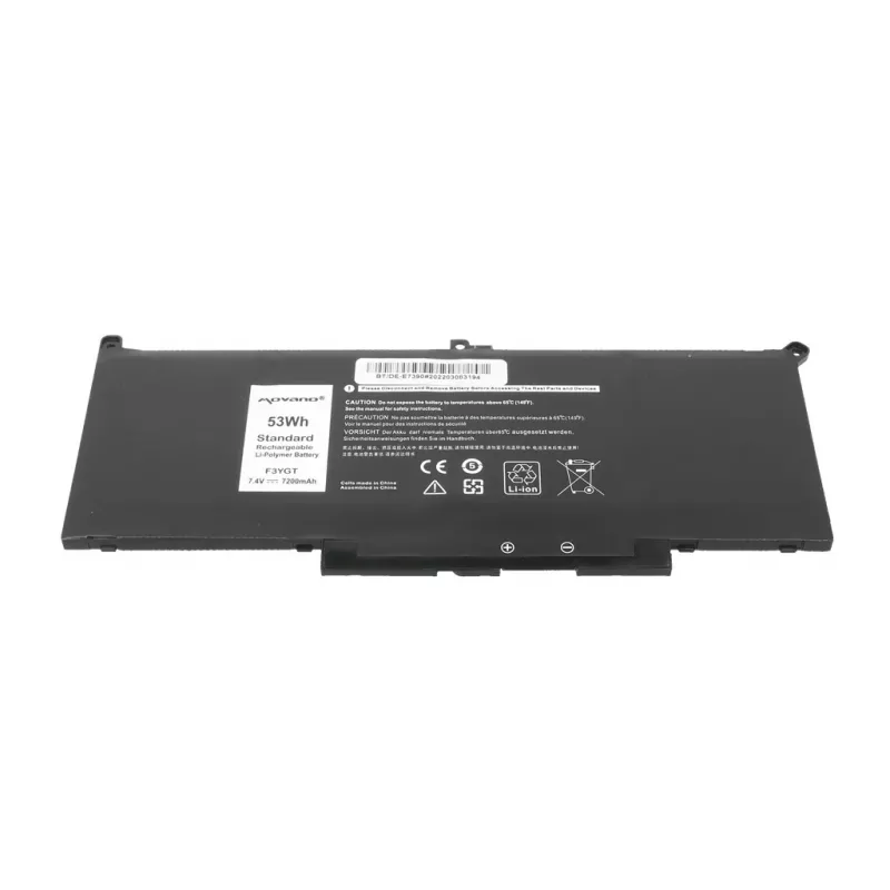 MITSU Batteria ricaricabile MYJ96 per Dell Latitude 7390 7490 - 7200 mAh (53 Wh)