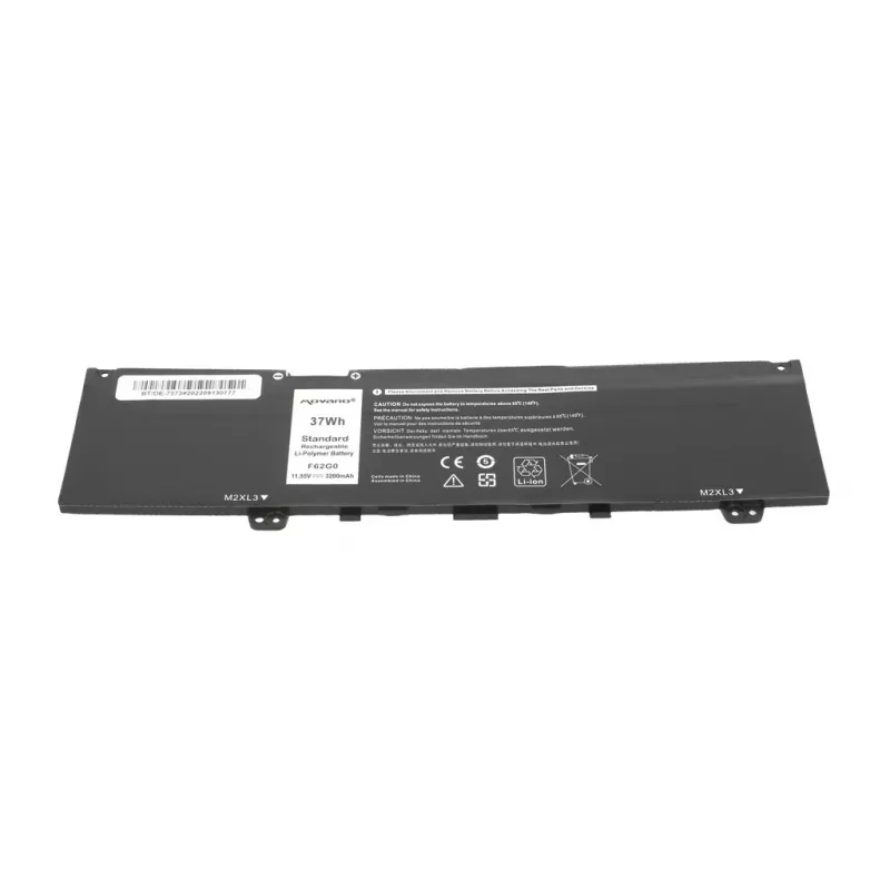 MITSU Batteria ricaricabile Y5XF9 per Dell Inspiron 13 5370 7373 7386 - 3200 mAh (37 Wh)