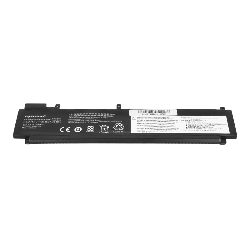 MITSU Batteria ricaricabile per Lenovo ThinkPad T460s T470s - posteriore - 2100 mAh (24 Wh)