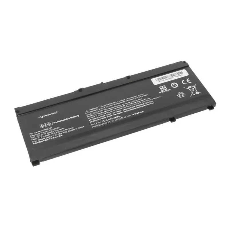 MITSU Batteria ricaricabile SR04XL TPN-C133 per HP Omen 15-DC 15-CE - 3500 mAh (54 Wh)