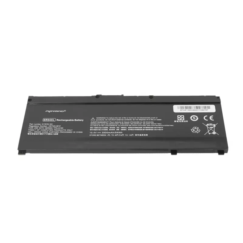 MITSU Batteria ricaricabile SR04XL TPN-C133 per HP Omen 15-DC 15-CE - 3500 mAh (54 Wh)