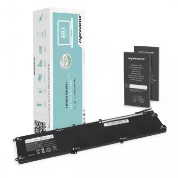 MITSU Batteria ricaricabile 6GTPY per Dell XPS 15 9550 - 6000 mAh (69 Wh)