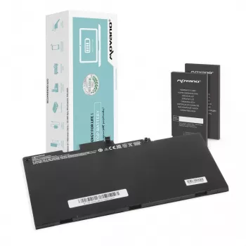 MITSU Batteria ricaricabile TA03XL per HP 745 755 840 850 G4 14u 15u G4 - 4078 mAh (46,5 Wh)