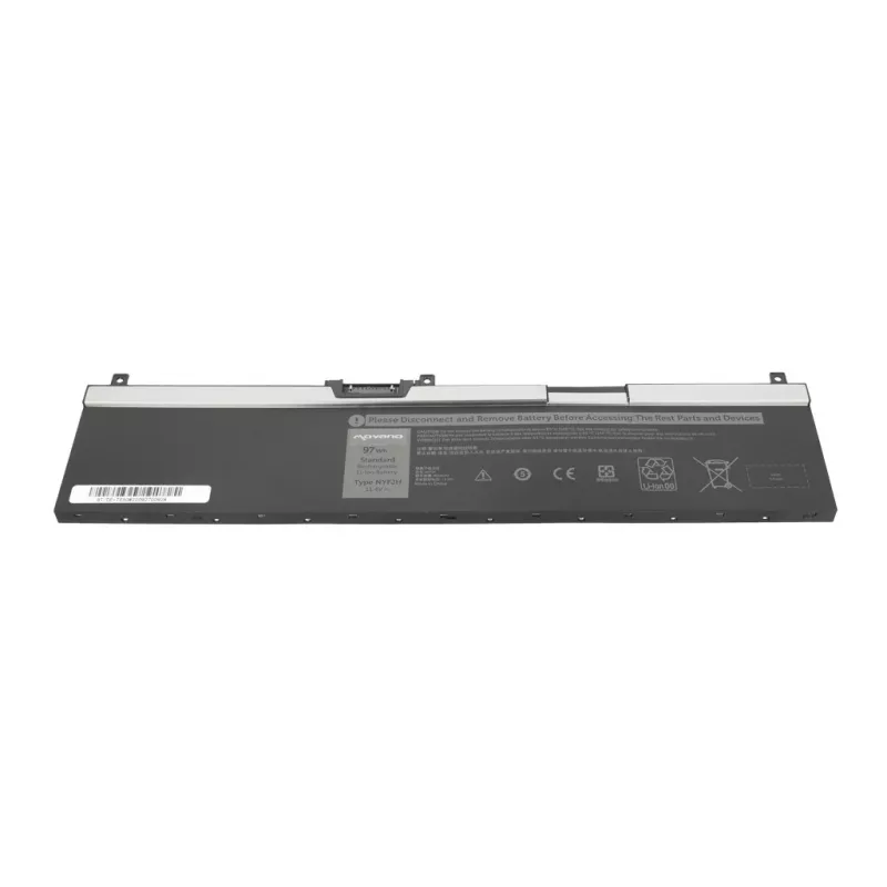 MITSU Batteria ricaricabile NYFJH per Dell Precision 7530 7540 7740 - 8500 mAh (97 Wh)