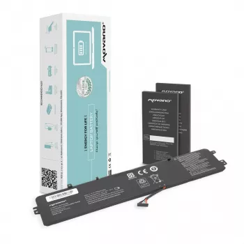 MITSU Batteria ricaricabile L14M3P24 L14S3P24 per Lenovo IdeaPad 700-15ISK - 4000 mAh (44 Wh)