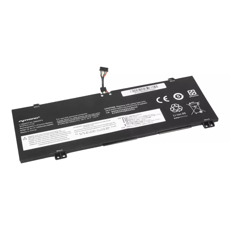 MITSU Batteria ricaricabile L18M4PF3 L18C4PF4 per Lenovo IdeaPad S540 - 3200 mAh (49 Wh)