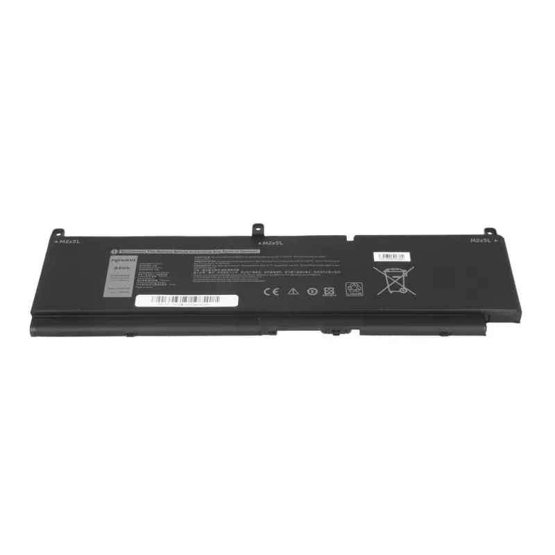 MITSU Batteria ricaricabile PKWVM per Dell Precision 15 7550 7560 Precision 17 7760 - 7400 mAh (84 Wh)