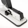 DELI E0392 cucitrice heavy duty, capacità 60 fogli, nero/argento