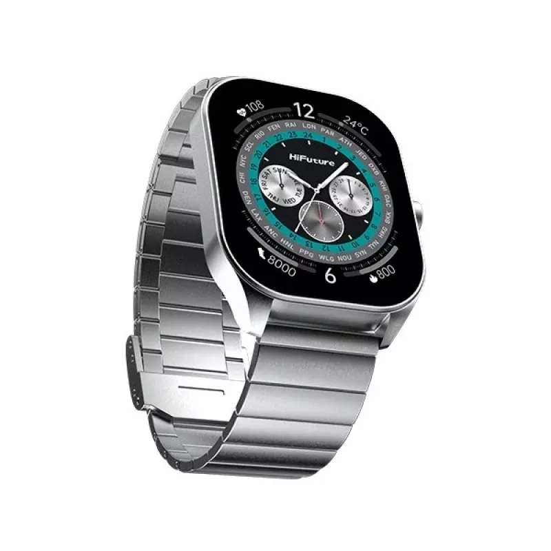 HIFUTURE smartwatch FutureFit Apex argento