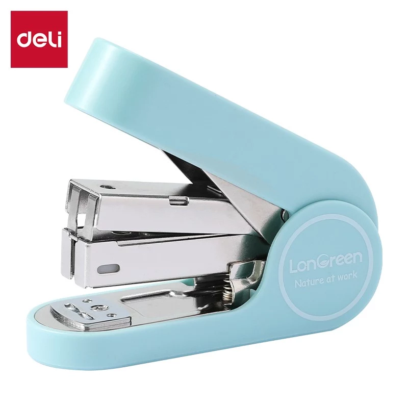 Deli LonGreen EM416 Cucitrice blu fino a 25 fogli