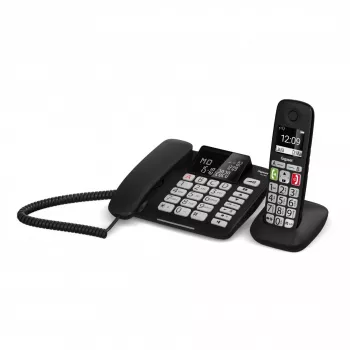 Gigaset DL780 Plus telefono con filo con segreteria telefonica, nero