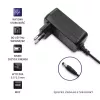 Qoltec alimentatore da parete 30W 15V 2A 5,5x2,5mm nero