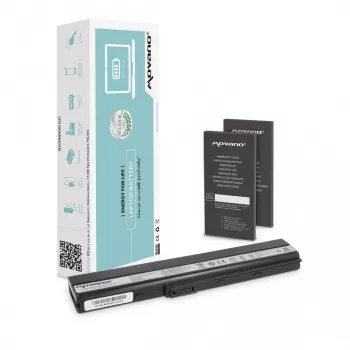MOVANO batteria ricaricabile A32-K52 per Asus A52 A52F K52 K52F K52J - 4400 mAh (48 Wh)