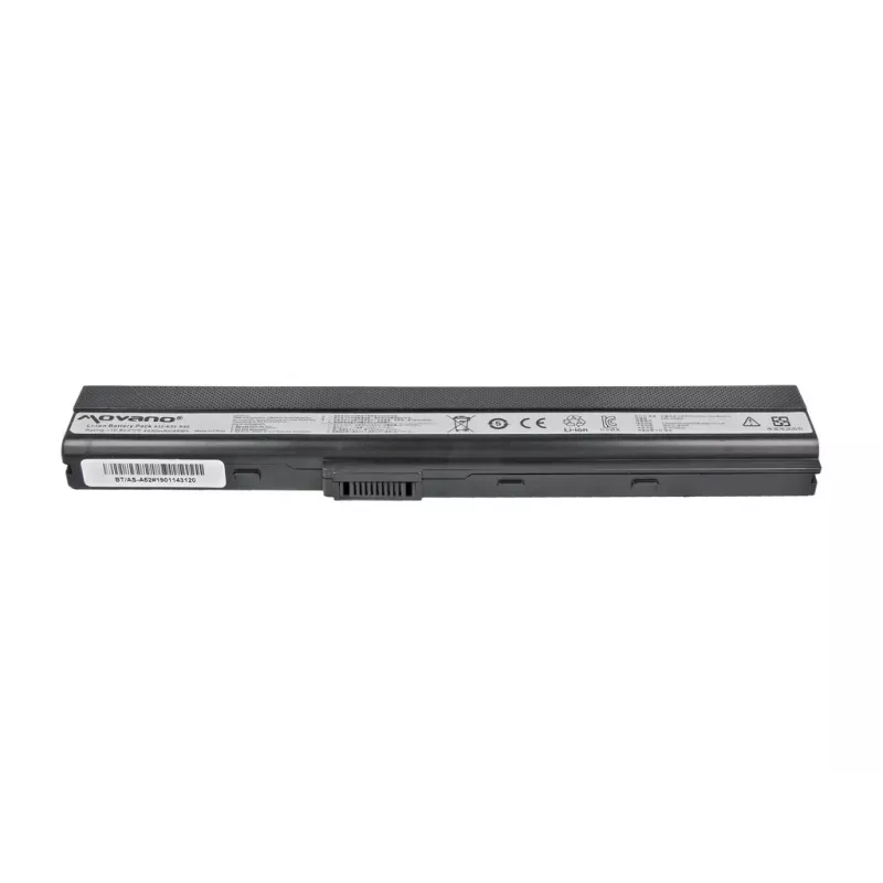 MOVANO batteria ricaricabile A32-K52 per Asus A52 A52F K52 K52F K52J - 4400 mAh (48 Wh)