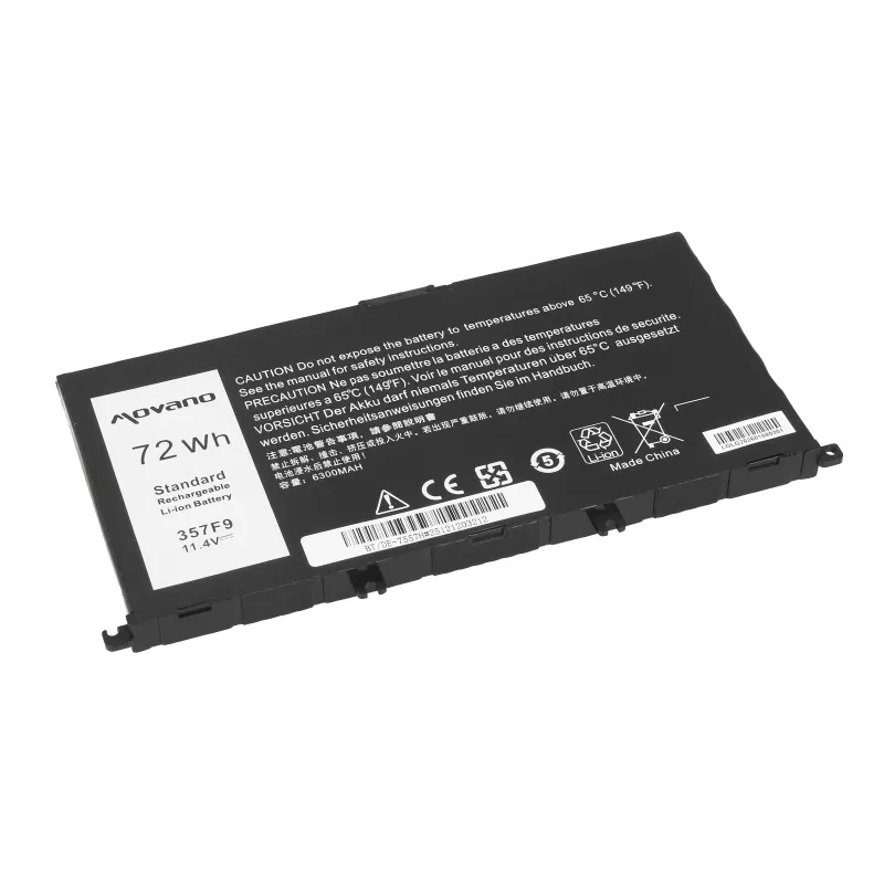 MOVANO Batteria ricaricabile 357F9 per Dell Inspiron 5577 7557 - 6300 mAh (72 Wh)