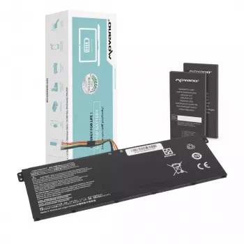 MITSU Batteria ricaricabile AC14B13J AC14B18J per Acer Aspire ES1 V3 - 3600 mAh (41 Wh)