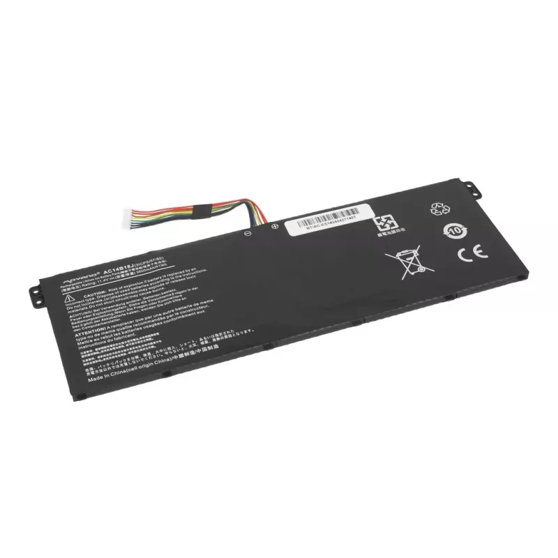 MITSU Batteria ricaricabile AC14B13J AC14B18J per Acer Aspire ES1 V3 - 3600 mAh (41 Wh)