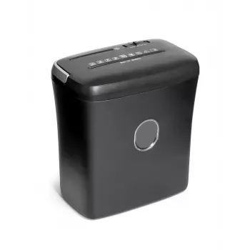 WALLNER Distruggidocumenti XD1012 CD Cross-Cut, 6 fogli, 10 L, nero