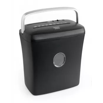 WALLNER Distruggidocumenti XD1012 CD Cross-Cut, 6 fogli, 10 L, nero
