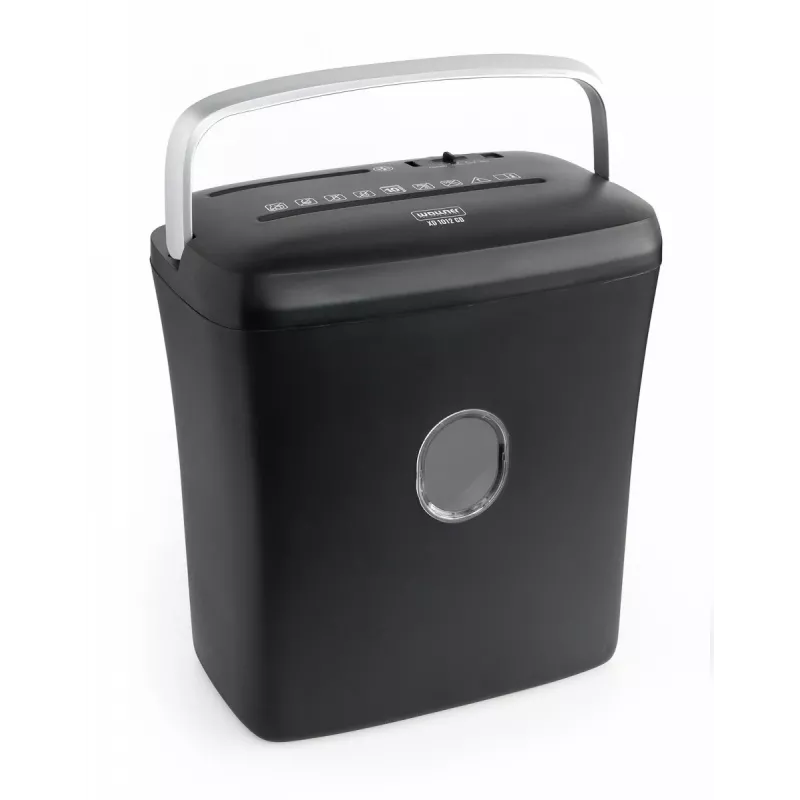 WALLNER Distruggidocumenti XD1012 CD Cross-Cut, 6 fogli, 10 L, nero