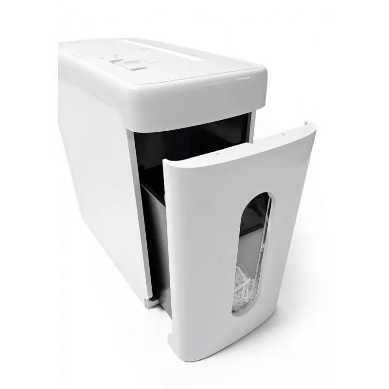 WALLNER Distruggidocumenti EF910 C4 Cross-Cut, 6 fogli, contenitore 10 L, nero