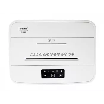 WALLNER Distruggidocumenti EF2515 C4 Cross-Cut, 8 fogli, 15 L, nero