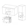 Forno compatto MPM-63-BOK-24, 24L, 1500W, nero