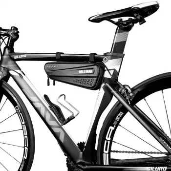 WILDMAN Bicycle Frame Bag M ES41.2L nero
