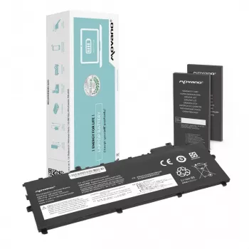 MOVANO batteria ricaricabile 01AV430 per Lenovo ThinkPad X1 Carbon 5th Gen 6th Gen 2017 2018 - 4650 mAh (54 Wh)