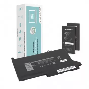 MOVANO batteria ricaricabile DJ1J0 C27RW per Dell Latitude 7280 7290 7380 7390 7480 7490 - 11,4V - 3000 mAh (34 Wh)