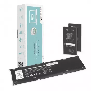 MOVANO batteria ricaricabile 69KF2 per Dell Alienware M17 M15 R3 R4 Precision 5550 XPS 9500 9510 - 6000 mAh (69 Wh)