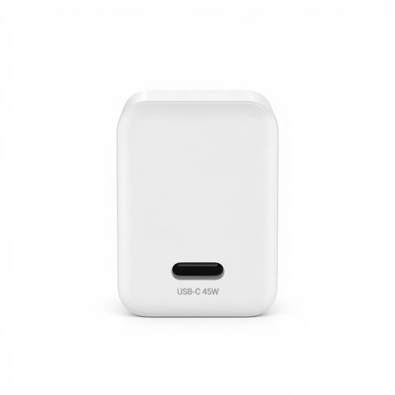 Crong Ultra Compact GaN USB-C 45W PD 3.0 PPS caricabatterie da parete (bianco)