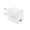 Crong Ultra Compact GaN USB-C 45W PD 3.0 PPS caricabatterie da parete (bianco)