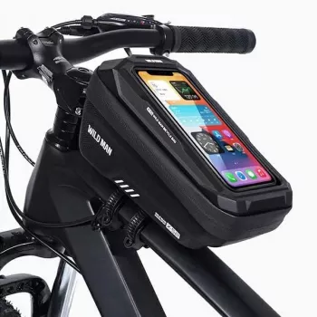 WILDMAN XS2 borsa da telaio per bici 1L nero