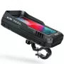 WILDMAN FK2 Borsa da telaio per bici con supporto smartphone, nero