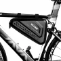 WILDMAN ES19 Borsa da tubo orizzontale per bici 1L nero