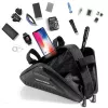 WILDMAN ES19 Borsa da tubo orizzontale per bici 1L nero