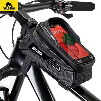 WILDMAN Borsa da telaio per bici M M30 1L nero