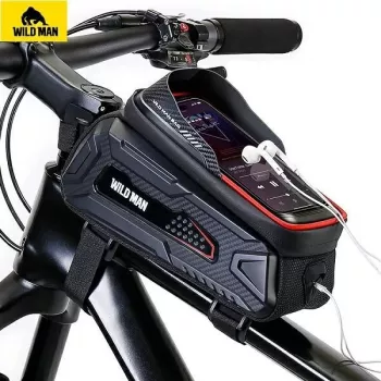 WILDMAN Borsa da telaio per bici M M30 1L nero