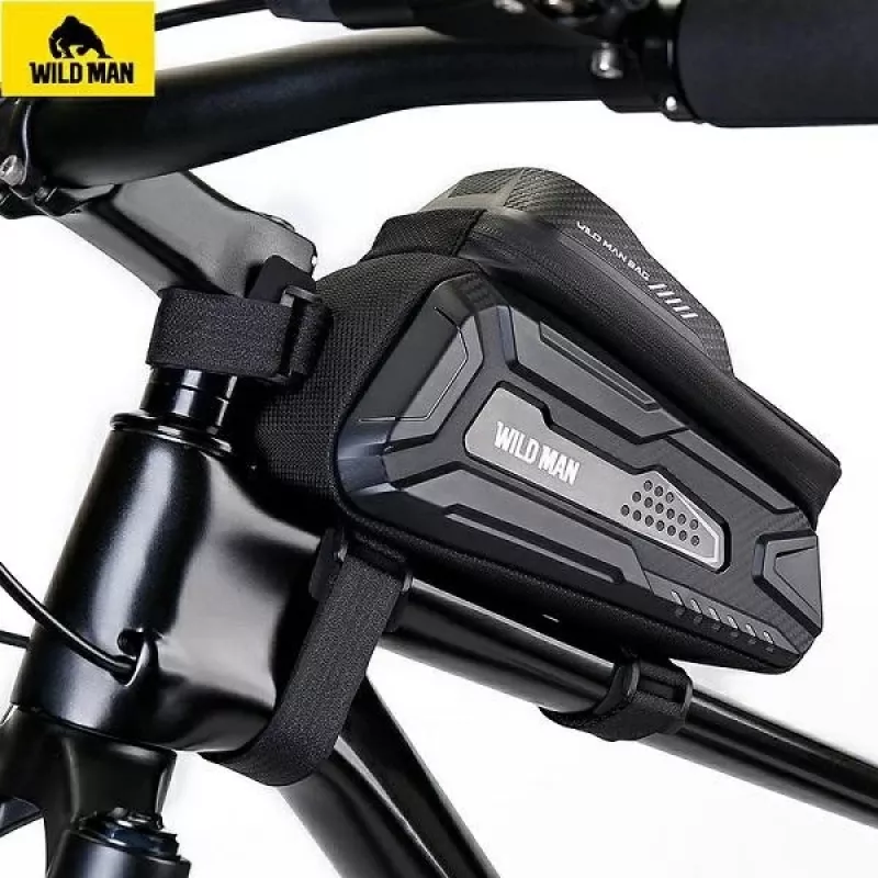 WILDMAN Borsa da telaio per bici M M30 1L nero