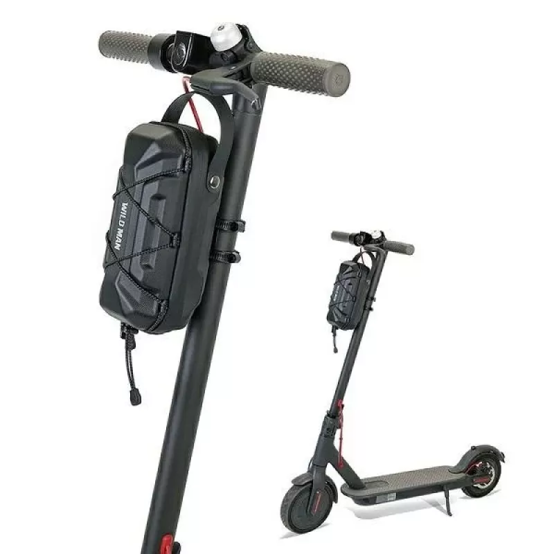 WILDMAN GD6X Borsa per monopattino 2L, nero