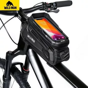 WILDMAN XT5 borsa da telaio, nero